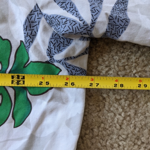 VINTAGE Barefoot In Paradise Hawaiian Shirt 1960s - Picture 8 of 9